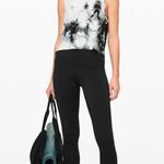 Lululemon  Train to Be Tank XS Tie Dye Black White Coral Sleeveless Workout Top Photo 2