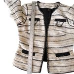 White House | Black Market  Tweed Chain Blazer Size (4) Photo 9