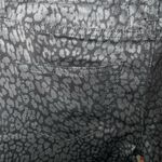 Yves St. Laurent NWT Snake Skin Print Skinny Jean Size 27 Black Photo 6