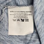 Cutematchy Navy Blue Merry Christmas Tree Print Y2K VTG Long Sleeve Top Medium Photo 7