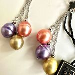 Honora dyed dangling pearl sterling silver earrings Photo 6