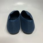 Vivaia Kimberly eco round toe fluffy loafers blue womens size 41 washable casual Photo 5