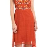 Reba NWT  Womens Sleeveless V Neck Embroidered  Photo 0