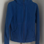 Lululemon Scuba Hoodie Cerulean Blue Full Zip-Up Jacket Size 4 Photo 0