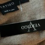 Vertigo NWT Claudia Aplaca Wool Blend Cape Dress. Size L New w/Tag Retail $170 Photo 11