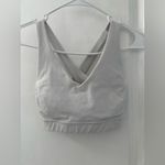 Lululemon Envital Bra *Medium Support B/C Cup White (Size 2) Photo 4