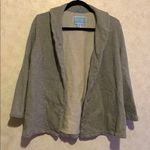 Draper James  gray shawl cardigan sweater small Photo 0