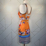 Clover Canyon Prism Orchid Neoprene Dress Orange Photo 5