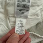 MOTHER Denim Shorts White Size 24 Photo 4