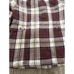 Duluth Trading Shacket Womens S Plaid Flapjack Flannel Shirt Jacket Thermal Line Red Photo 9