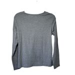 White Stag Womens Top Gray Halloween Pumpkin Long Sleeve Shirt Medium Teacher Photo 1