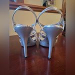 Sweetie’s Prom/Pageant Rhinestone Heels. Size 6.5. Silver Photo 2