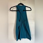 PINK - Victoria's Secret  “Get on My Level” Twist Back Tank Dark Teal Size XS Photo 5