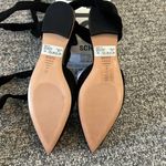 Schutz NIB  Black Suede Barbrah Flat Sz 7.5 Photo 4