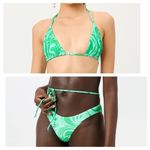 frankie's bikinis Frankies Bikinis Satin Bikini Set and Sarong in Rainforest Photo 5