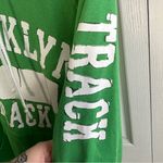 Derek Heart Brooklyn Track green white hoodie size small Photo 4