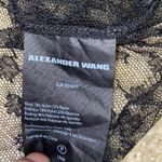 Alexander Wang Strict Lace Patch Top in black size 2 Photo 7
