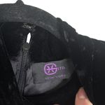 Roland Nivelais Bergdorf Goodman Velvet Long Sleeve Formal Maxi Dress Train 10 Black Photo 7