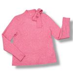 J.Crew  Extra Soft Bow Neck Wool Blend Sweater Pink Small Long Sleeve Photo 11