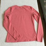 Old Navy Vintage Stretch Long Sleeve Crewneck Orange Top - Sz Medium Photo 9