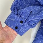 Ganni
Cold-shoulder cloqué mini dress Purple Size Small Photo 5