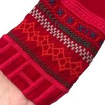 Johnny Was  Red Embroidered Boho Blouse Women’s Small Photo 6