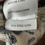 White + Warren Cashmere Leopard Print V Photo 7