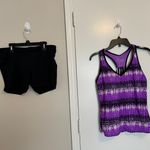 Women activewear Set size Medium Purple Photo 2