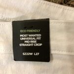 Silver Jeans White Crop Pants Womens 22W NEW L27 Photo 7