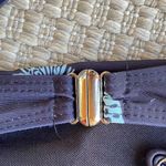 Romwe  Navy Butterfly Bandeau High Waist Bikini Size Medium Photo 8