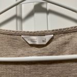 LC Lauren Conrad Beige Lace Lined Square Neck Tank Top Photo 2