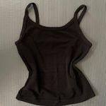 PacSun Black Ribbed Tank Photo 0