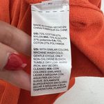 Chico's  Size 0 US S 4 The Everyday Sweater Tank Top Scoop Neck Sleeveless Orange Photo 7