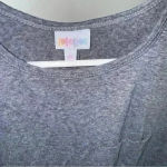 LuLaRoe  Carly Grey high low dress Size XS Photo 3