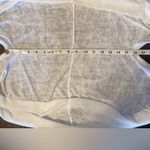 Ambiance Apparel Cowl Neck Open Front Short Sleeve Sweater in White Photo 6