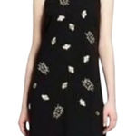 Victoria Beckham Target Dress Women Small Black Embellished Ladybug Bee Halter Photo 0