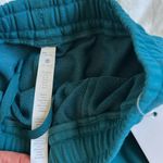 CRZ Yoga  Cotton Sweat 17'' Jersey Skirt with Pockets, Green Jade, XS, NWT Photo 4