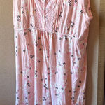 Liz Claiborne  Pink Floral nighty large Photo 0