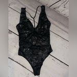 Victoria's Secret Women's Black and Silver Bodysuit Photo 8