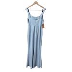 BHLDN NEW  Anthropologie Adena Dress Sleeveless Bridesmaid Gown Light Blue 6 NWT Photo 2