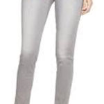 White House | Black Market HP💝WHBM Skinny Ankle Jeans gray sz 4 ankle zippers Photo 0