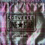 Converse Adorable purple plaid wrap dress, short sleeves Photo 5