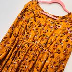 Indigo Soul  Peasant Dress Womens Yellow  Flowers Size small Photo 1