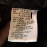 Escada Vintage 80s Black Satin Blazer Front Leopard Tie Belt & Shoulder Pads szL Photo 7