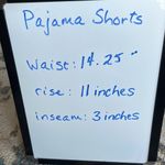 secret treasures Pajama Shorts SOFT Camo Floral Elastic Drawstring Womens Small Photo 9