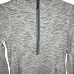 Free People Movement Markie Quarter Zip Hoodie Size S Heathered Grey Photo 3