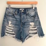 Good American  Bombshell Shorts Blue 646 0/25 Photo 5