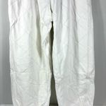 Free People FP Movement All Star Quilted Cotton Blend Joggers Ivory Large NWT Photo 10