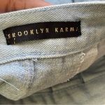 Brooklyn Karma  | Y2K Two Toned Denim Pleated Mini Skirt Sz S Photo 3