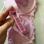 SKIMS Lace Bra stretch unlined full coverage womens Pink (size 34C) feminine Photo 2